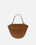 Hortensia Bag Mini - Cognac Suede