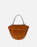 Hortensia Bag Mini - Cognac Suede