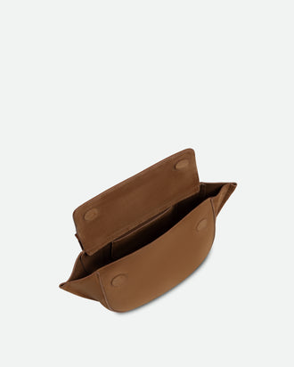 Hortensia Bag Mini - Cognac Suede