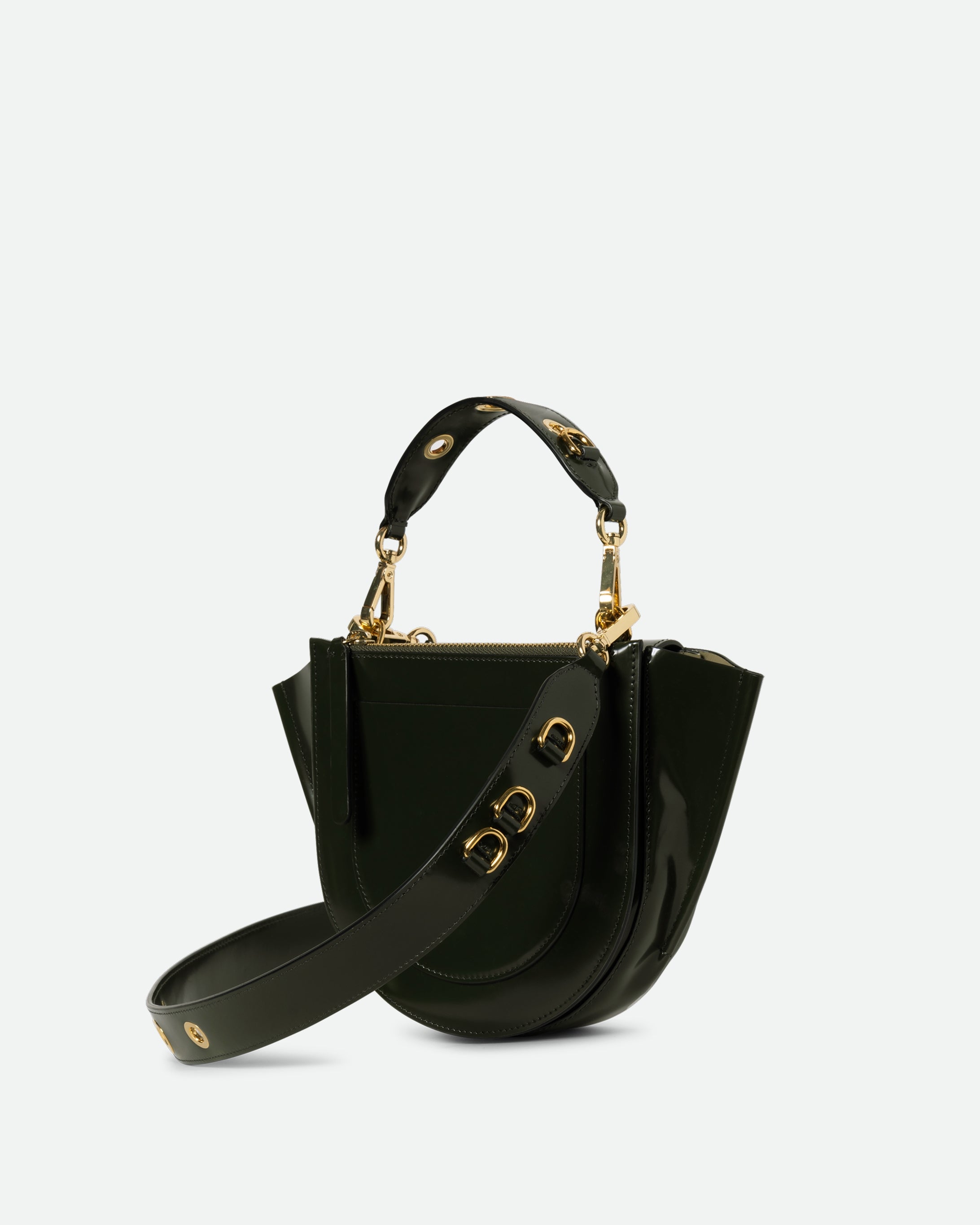 Hortensia Bag Mini Eyelets - Jazz Olive