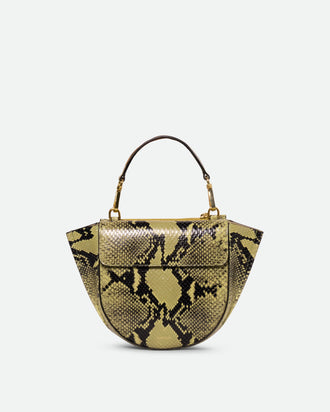Hortensia Bag Mini - Lime Python