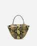 Hortensia Bag Mini - Lime Python