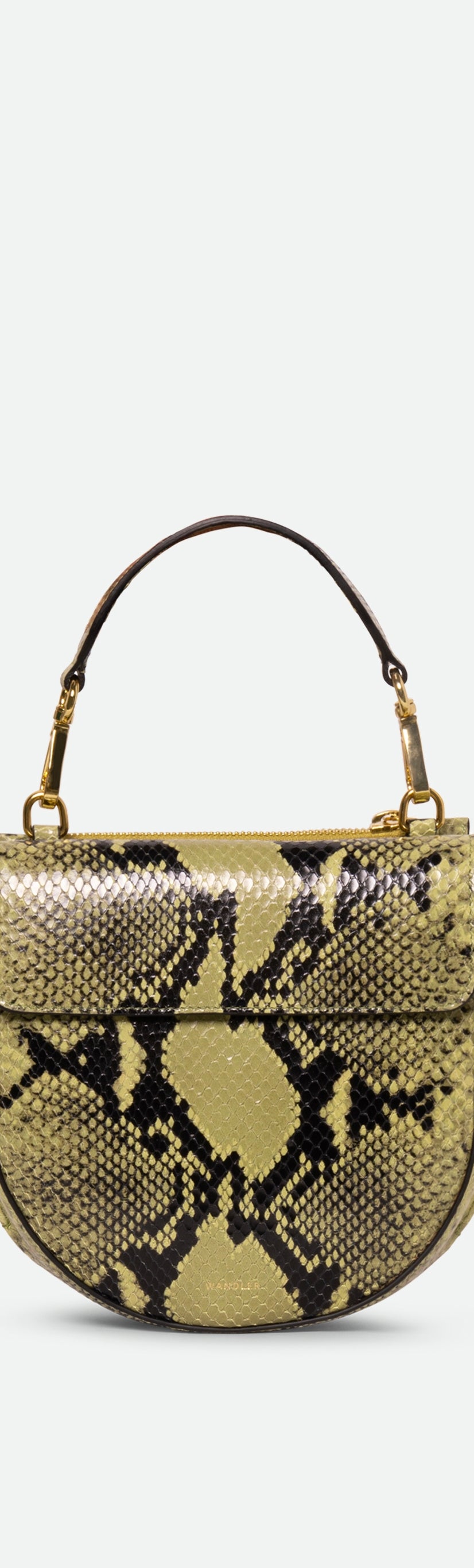 Hortensia Bag Mini - Lime Python