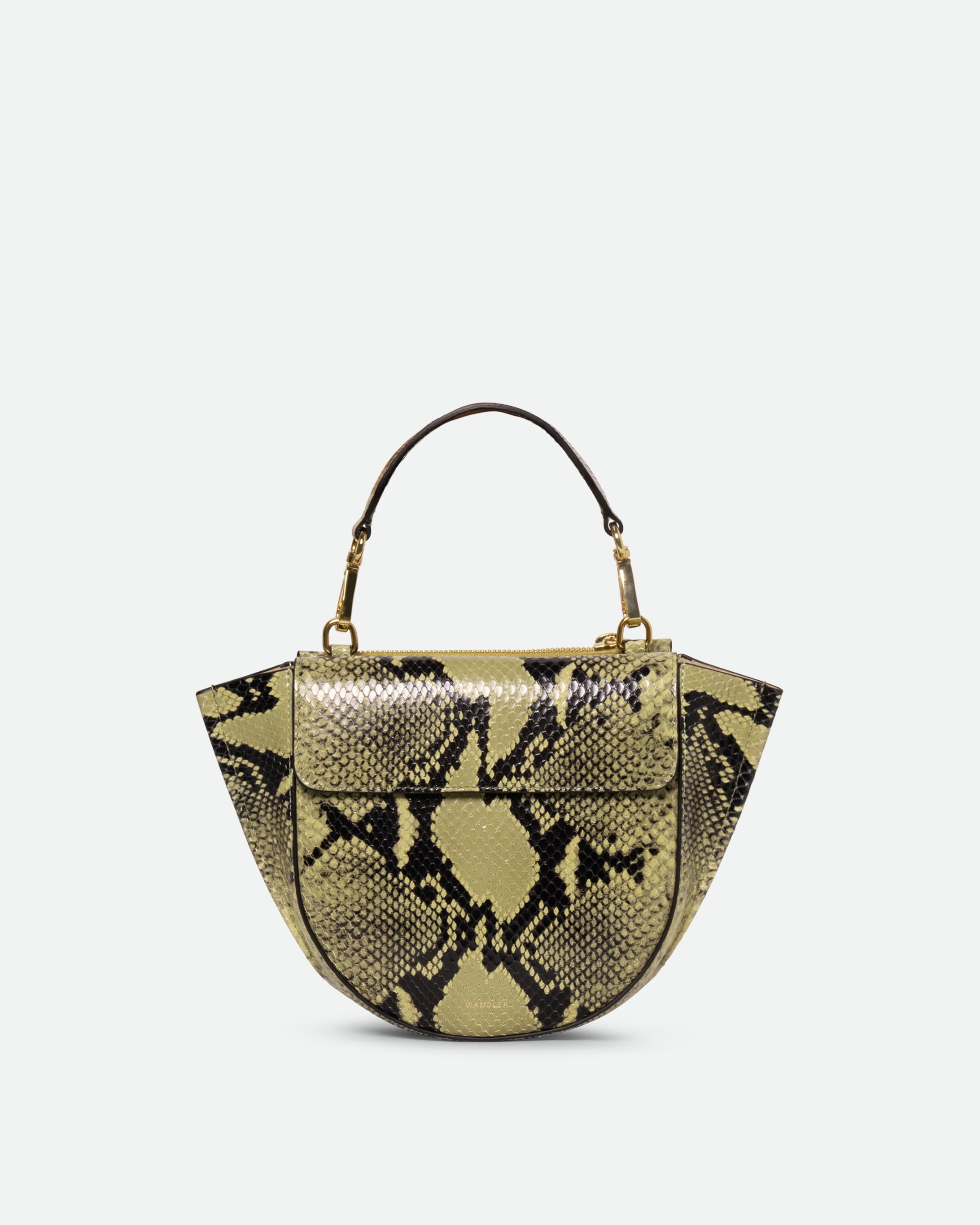 Hortensia Bag Mini - Lime Python