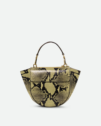 Hortensia Bag Mini - Lime Python