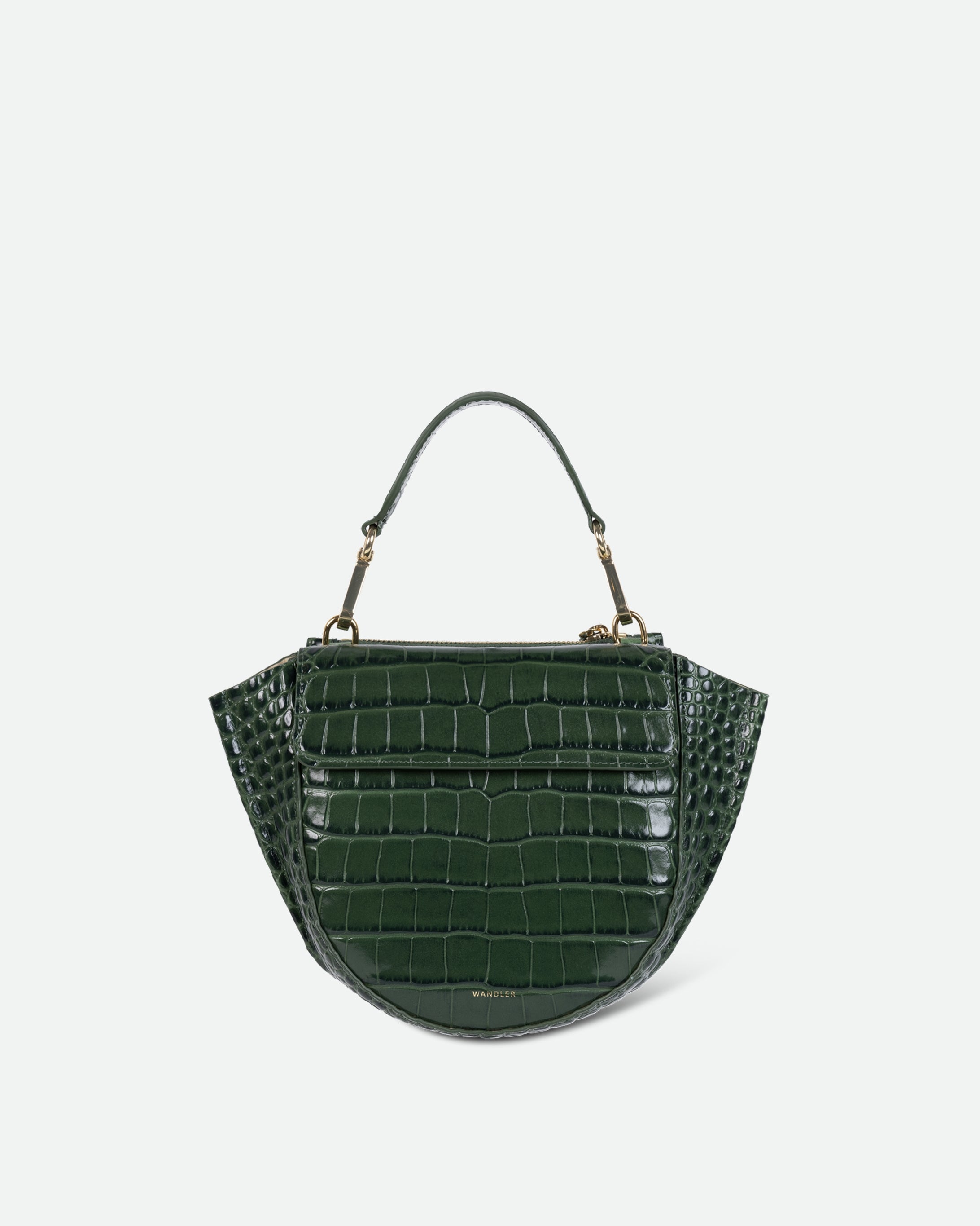 Hortensia Bag Mini - Olive Croco