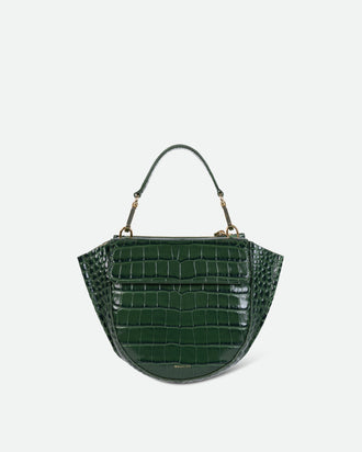 Hortensia Bag Mini - Olive Croco