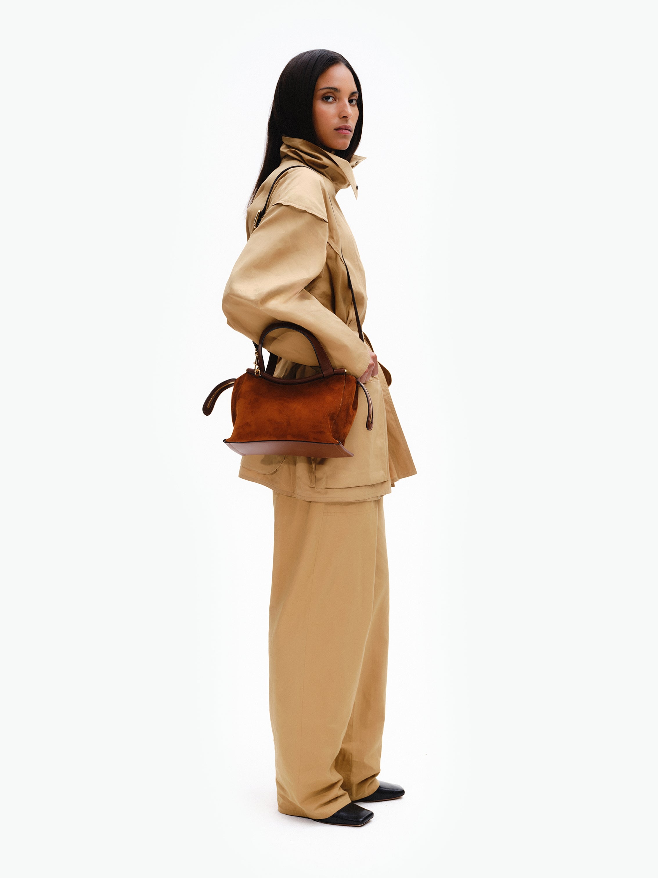 Ida Bag - Tan Suede