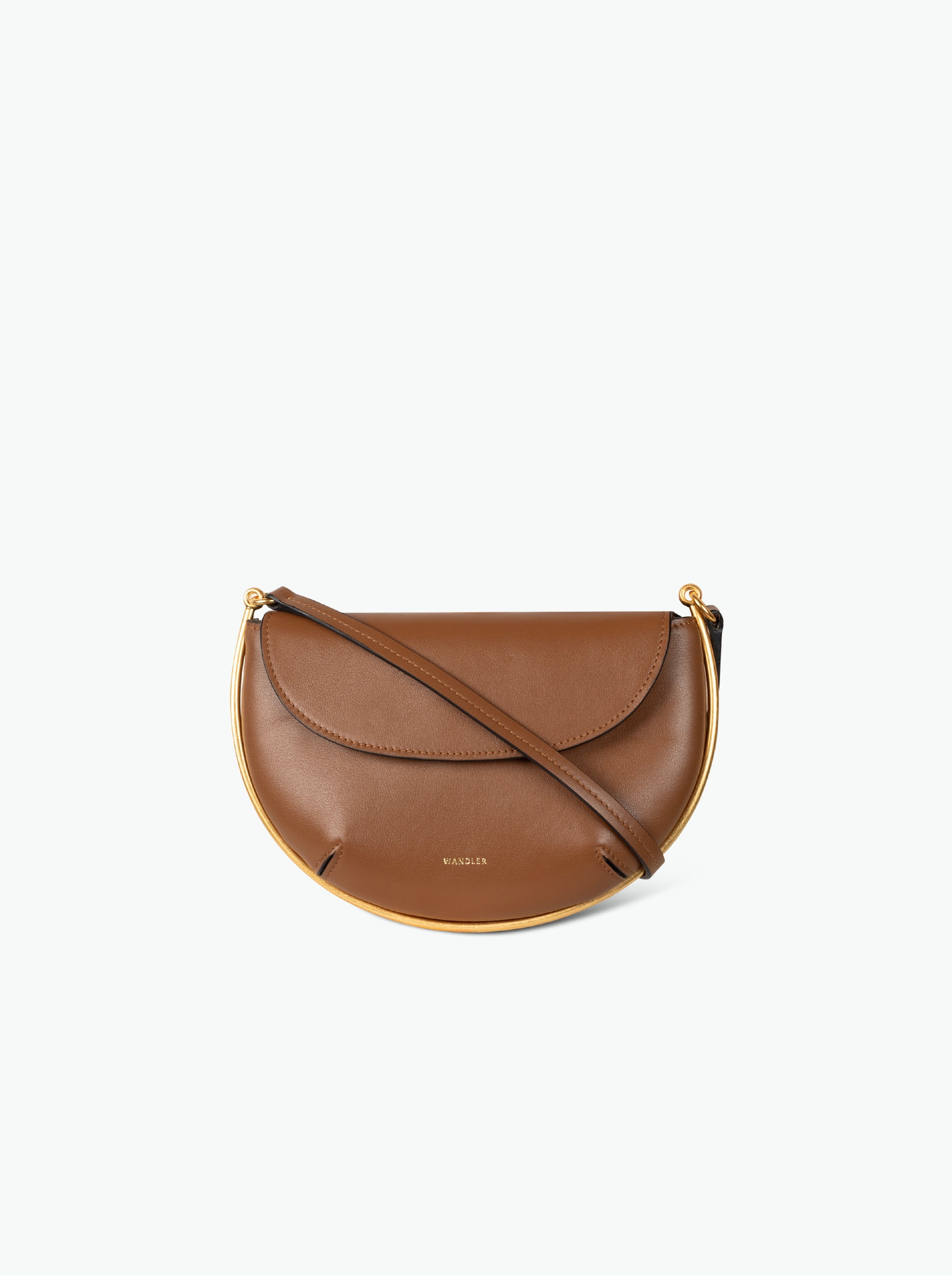 Kate Mini Crossbody - Saddle