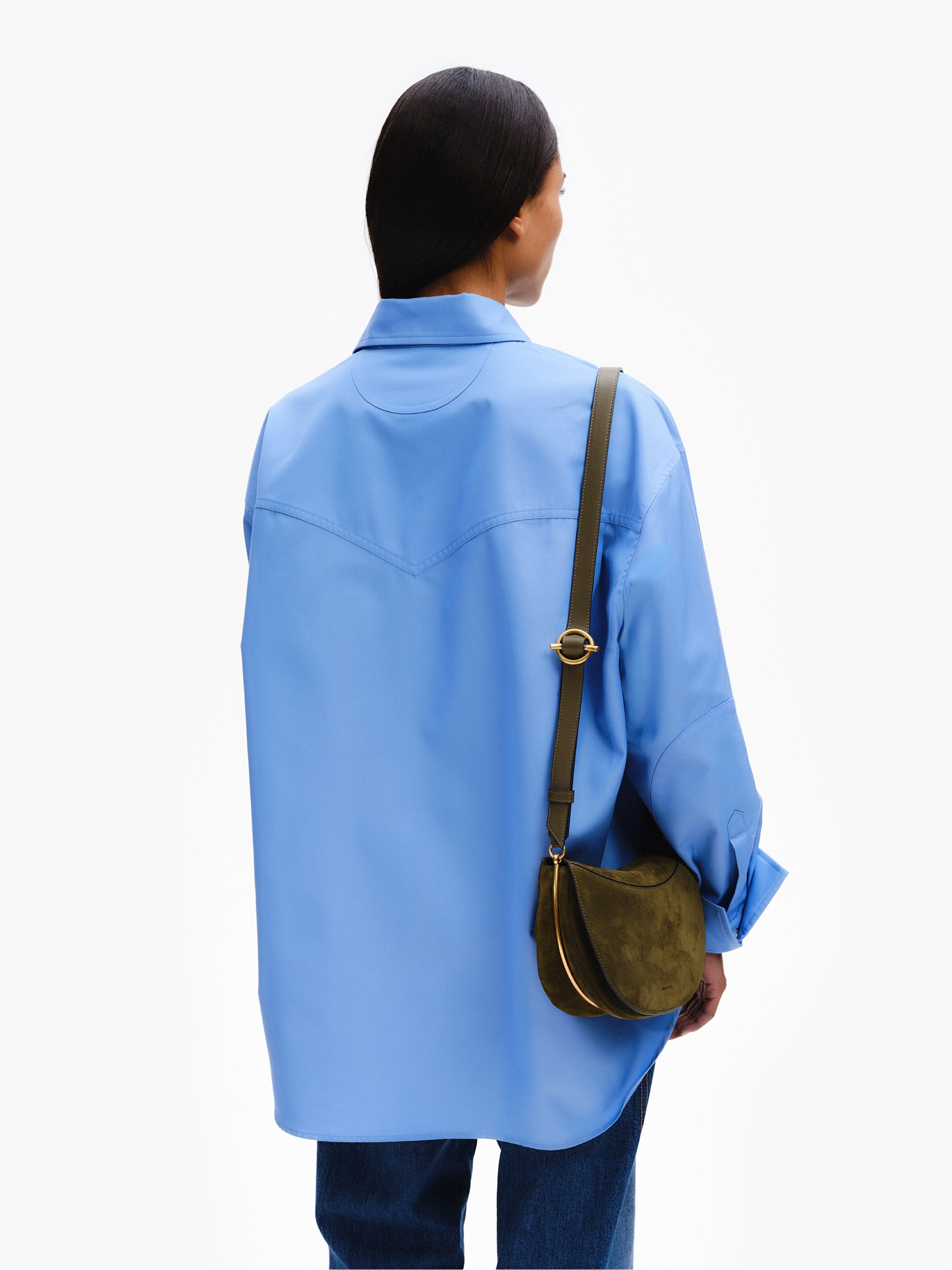 Kate Bag - Olive Suede / Olive