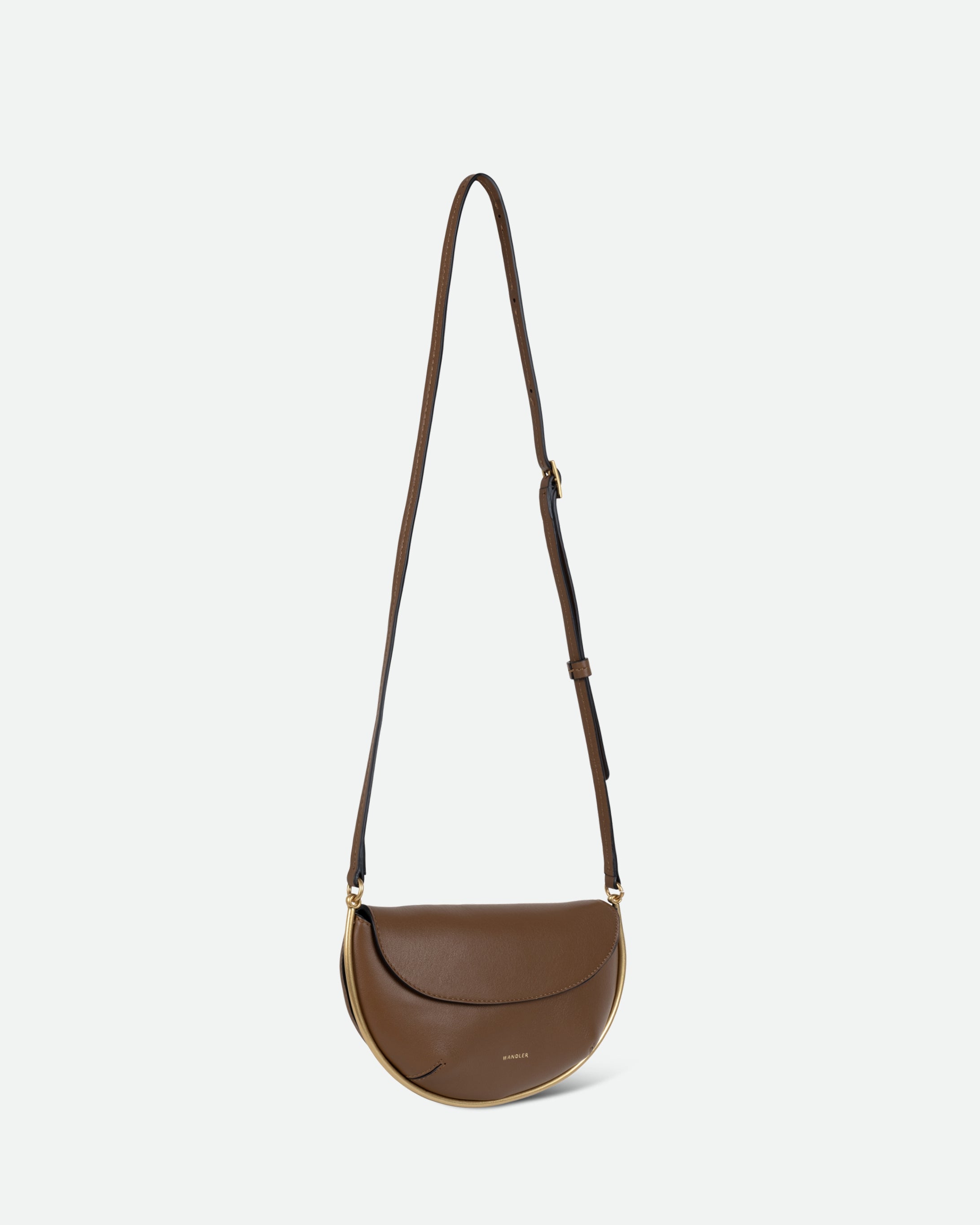 Kate Mini Crossbody - Saddle