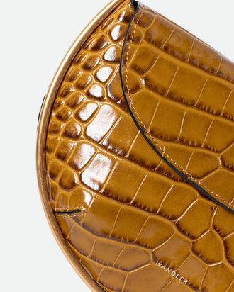 Kate Mini Crossbody - Saddle Croco