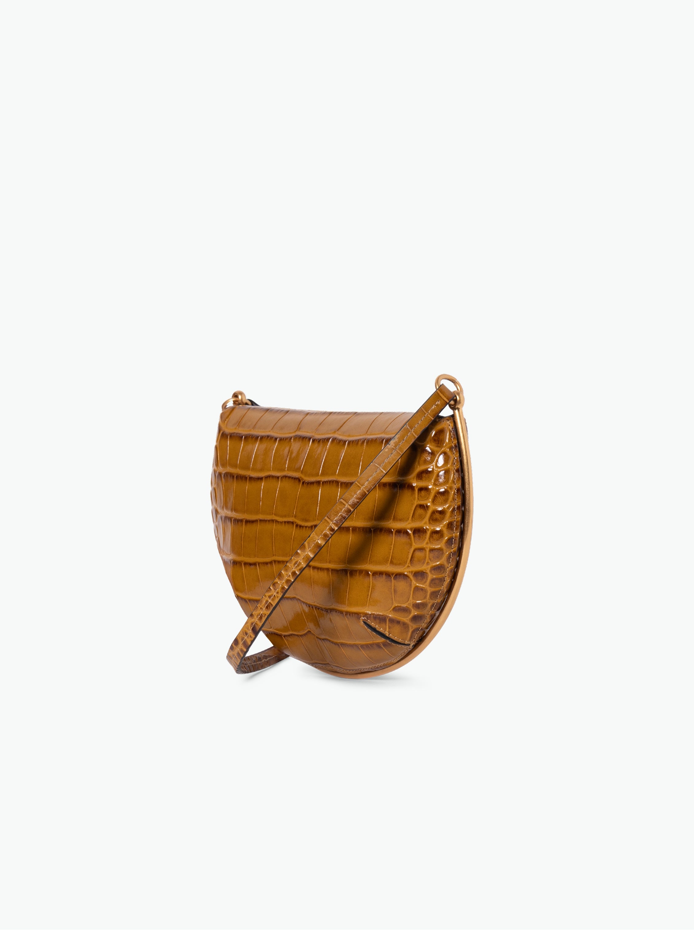 Kate Mini Crossbody - Saddle Croco