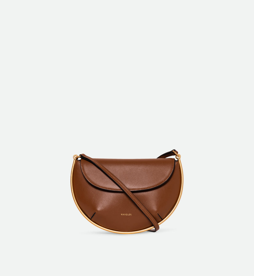 Kate Mini Crossbody - Saddle