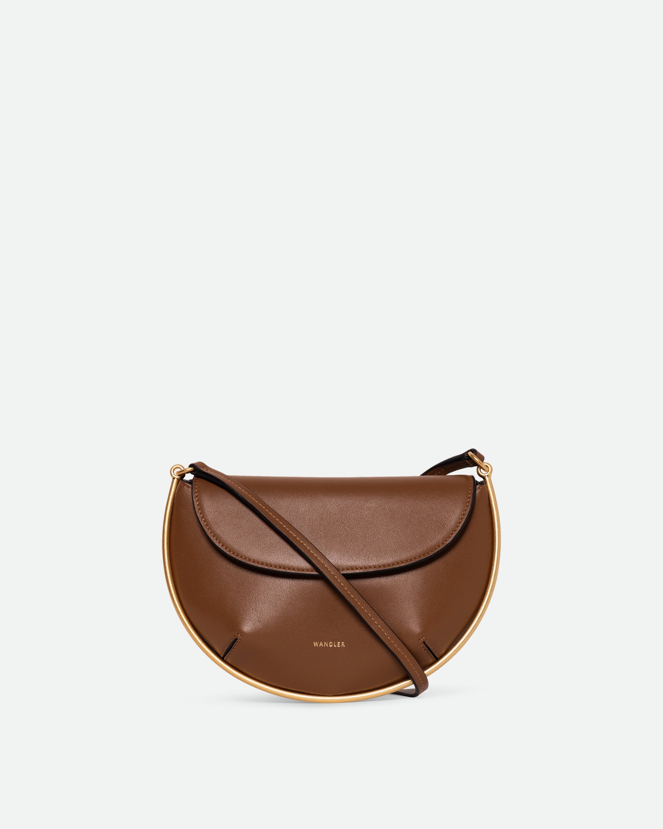 Kate Mini Crossbody - Saddle