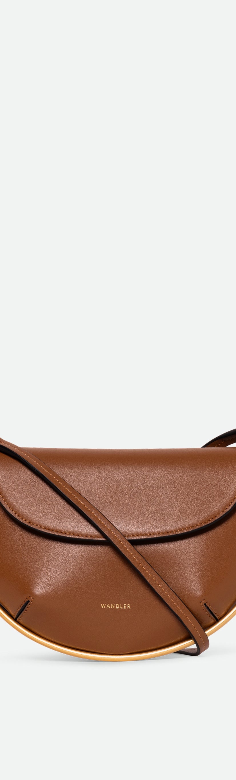 Kate Mini Crossbody - Saddle