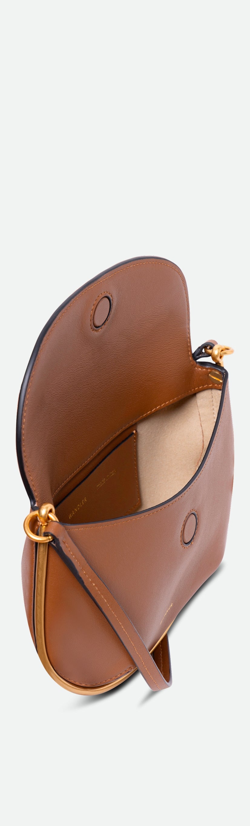 Kate Mini Crossbody - Saddle