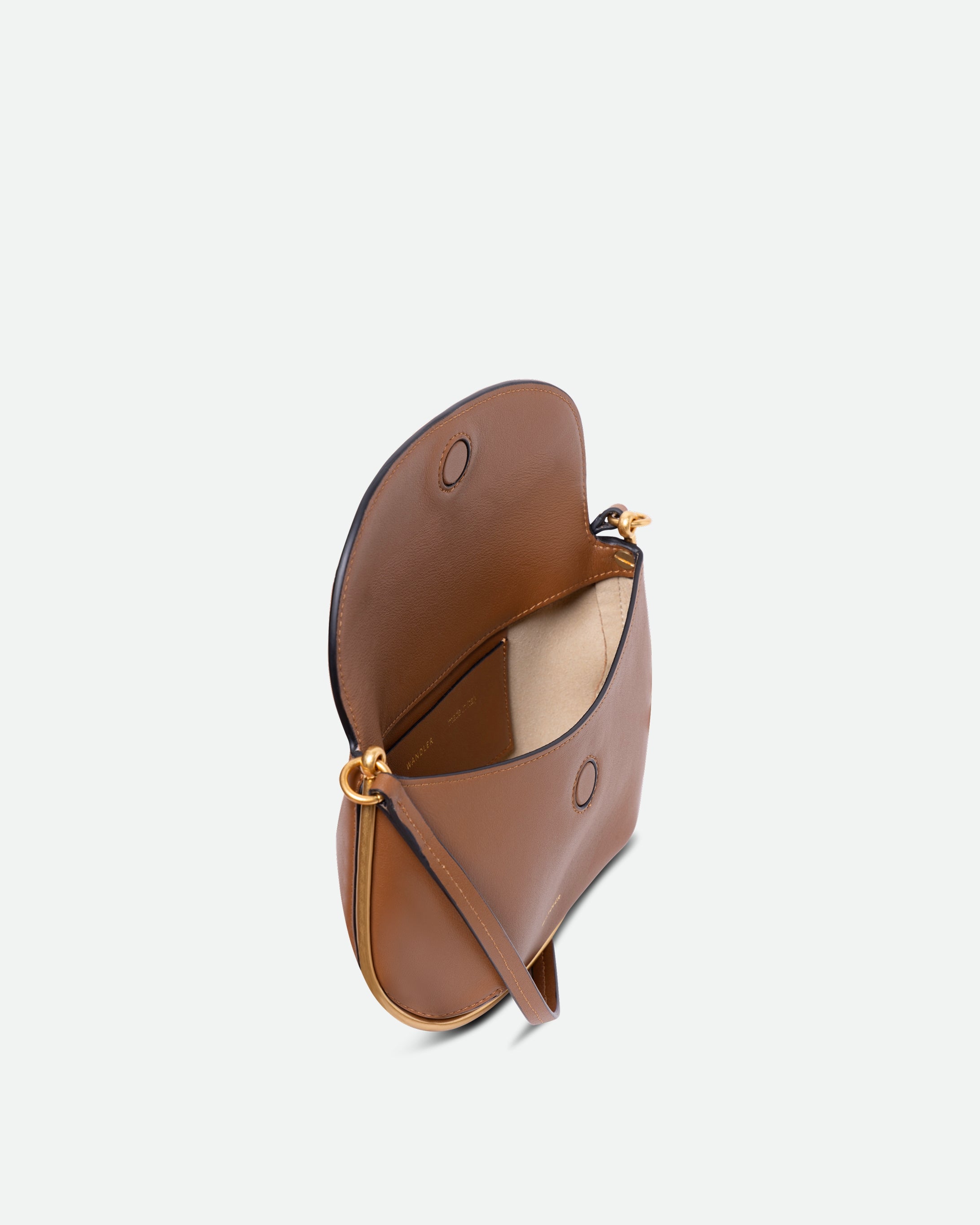 Kate Mini Crossbody - Saddle