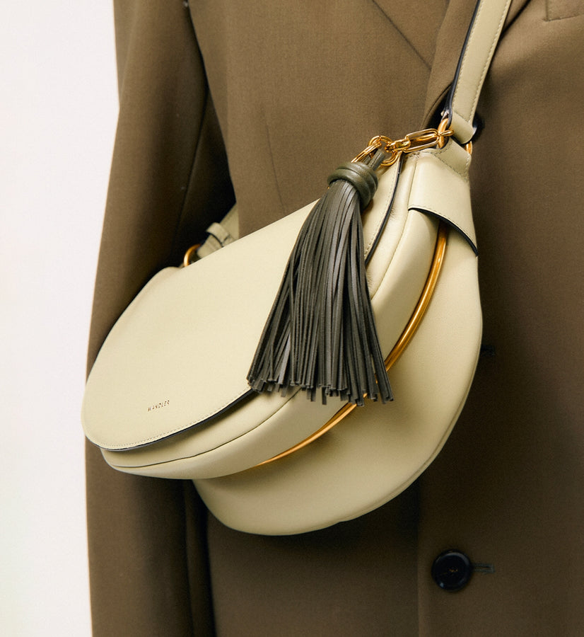 Bag Charm Tassel - Olive