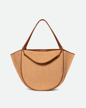 Hortensia Tote - Stroh / Sienna