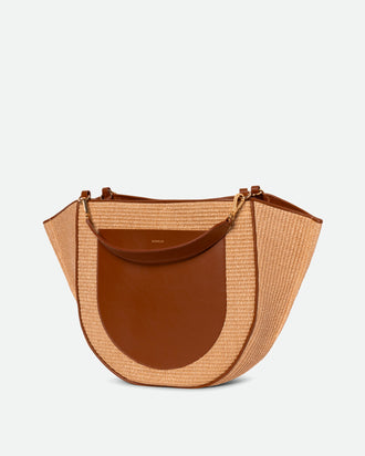 Hortensia Tote - Stroh / Sienna