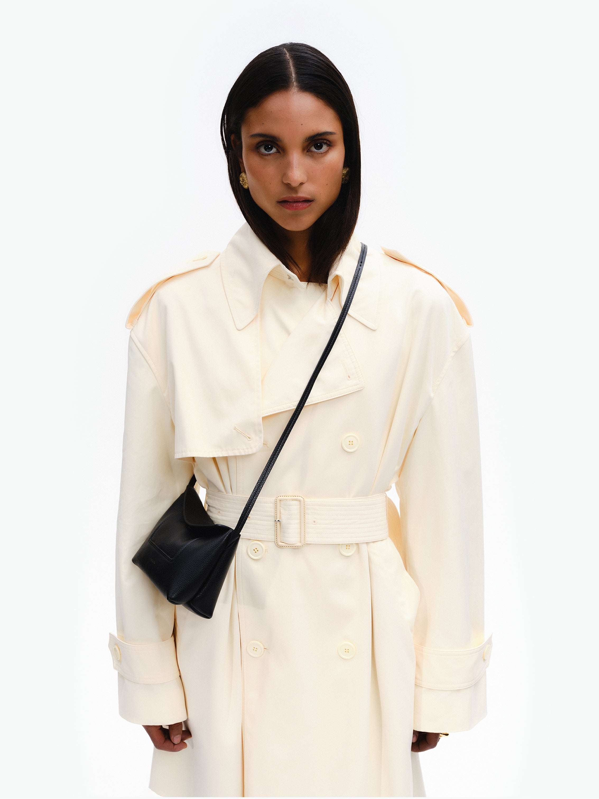 Penelope Slouch Mini - Black Crust