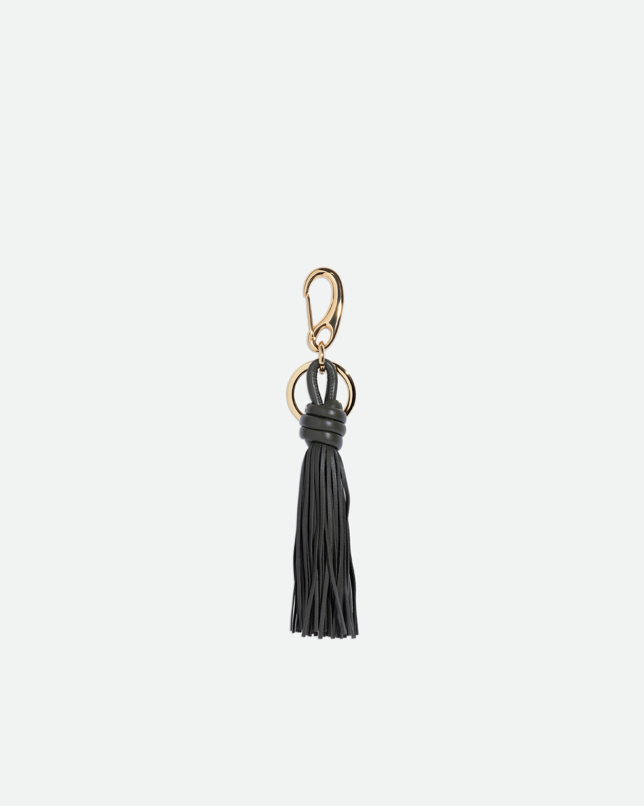 Bag Charm Tassel - Olive