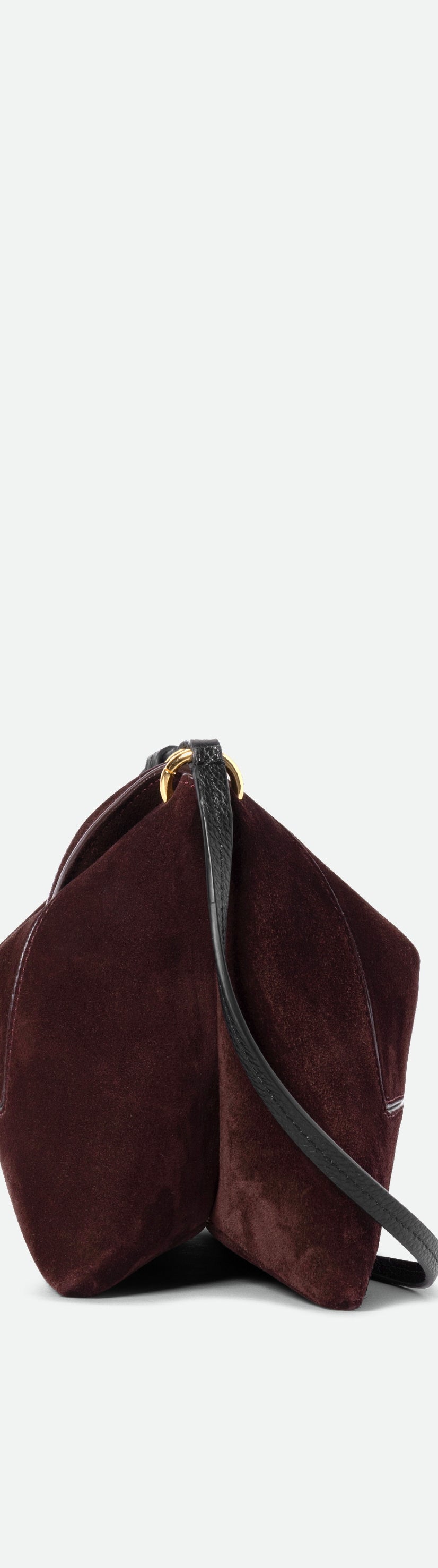 Penelope Slouch Bag - Acai Suede
