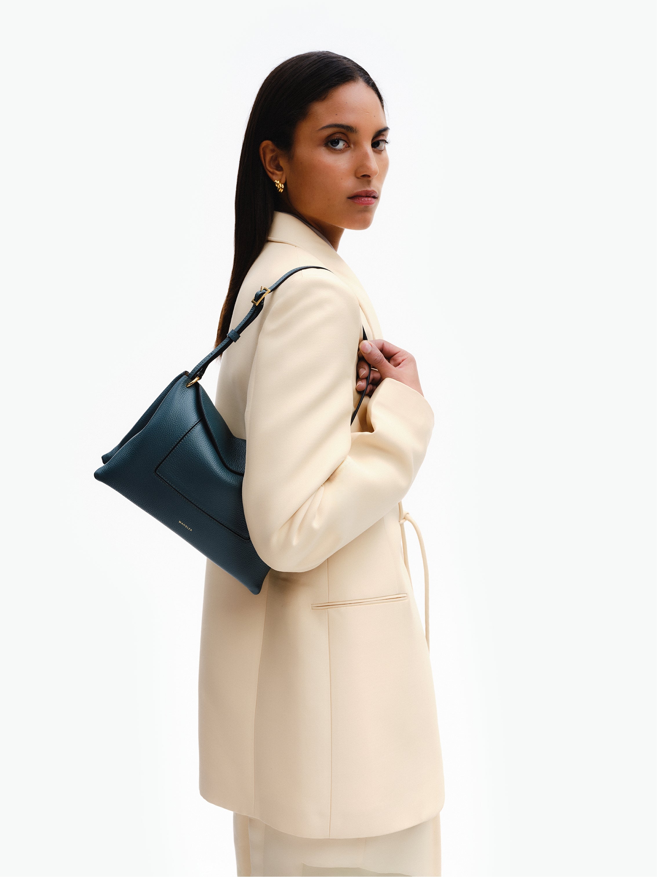 Penelope Slouch Bag - Teal Crust