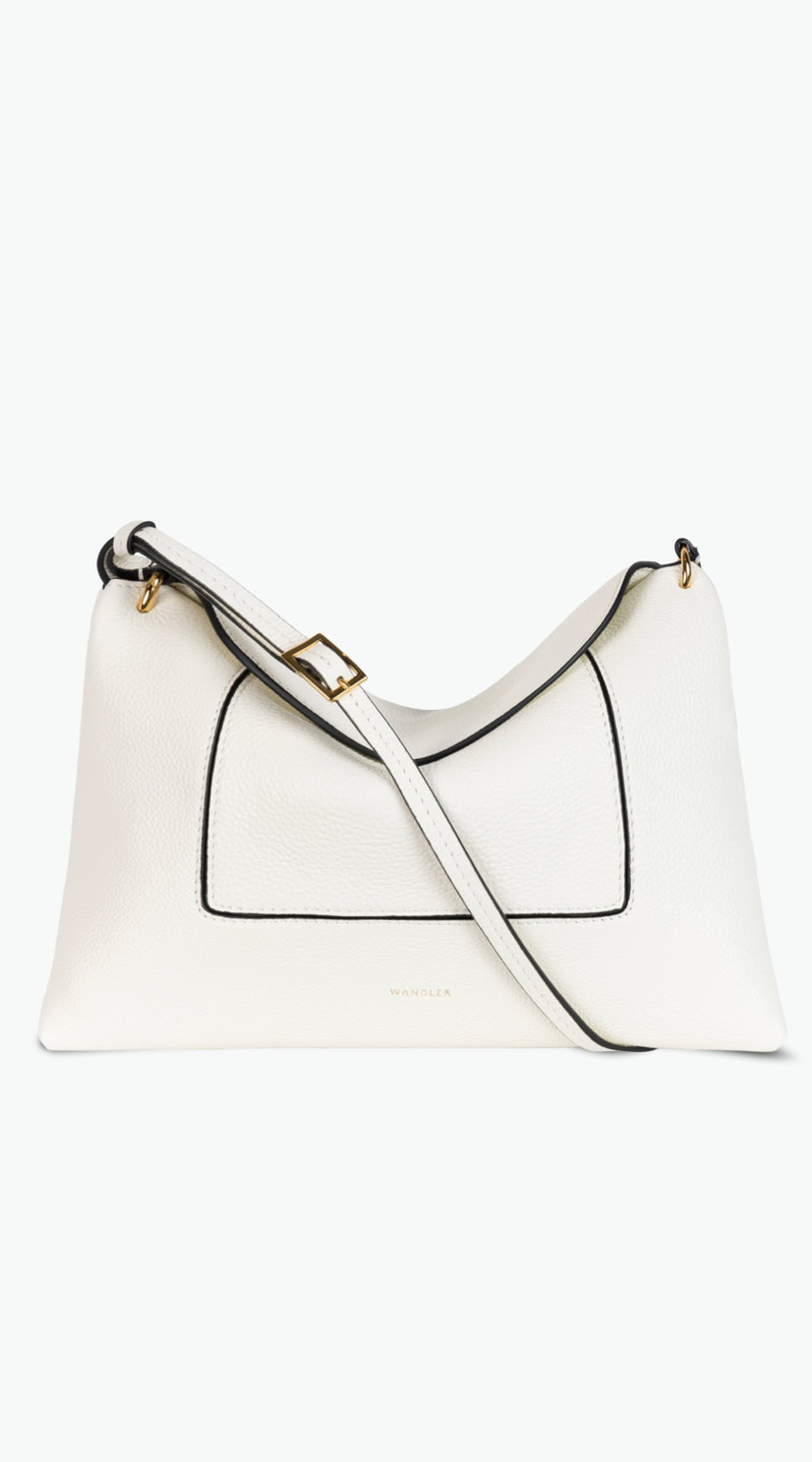 Penelope Slouch Bag - White Crust