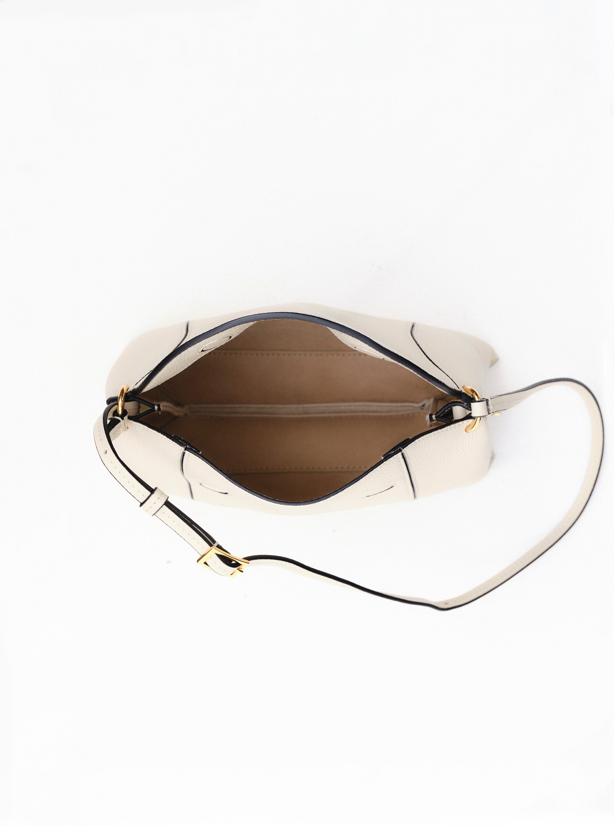 Penelope Slouch Bag - Beige Crust
