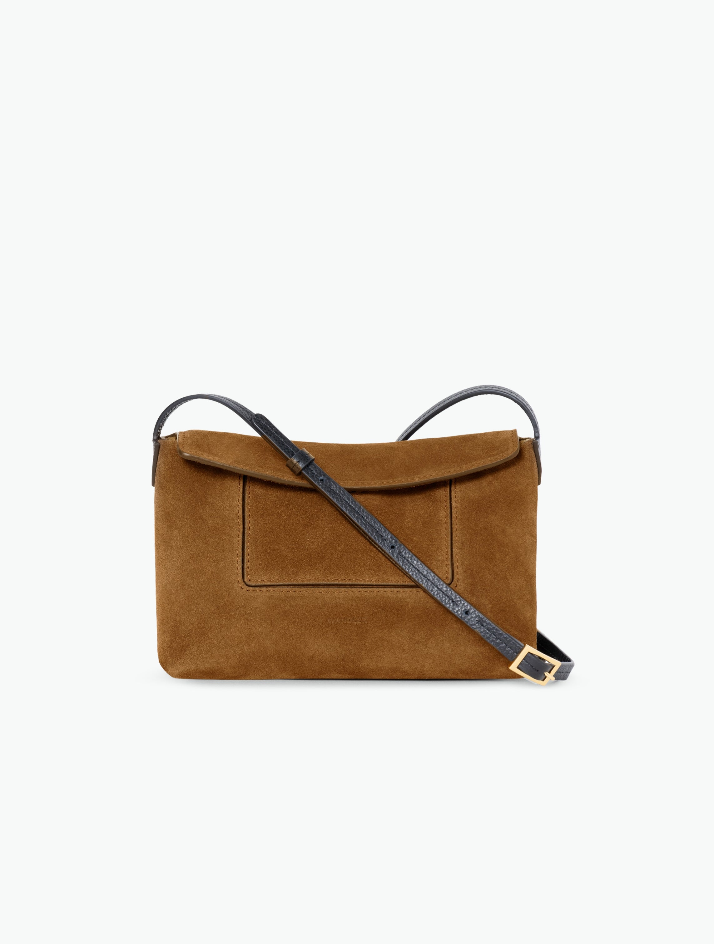 Penelope Slouch Mini - Cognac Suede