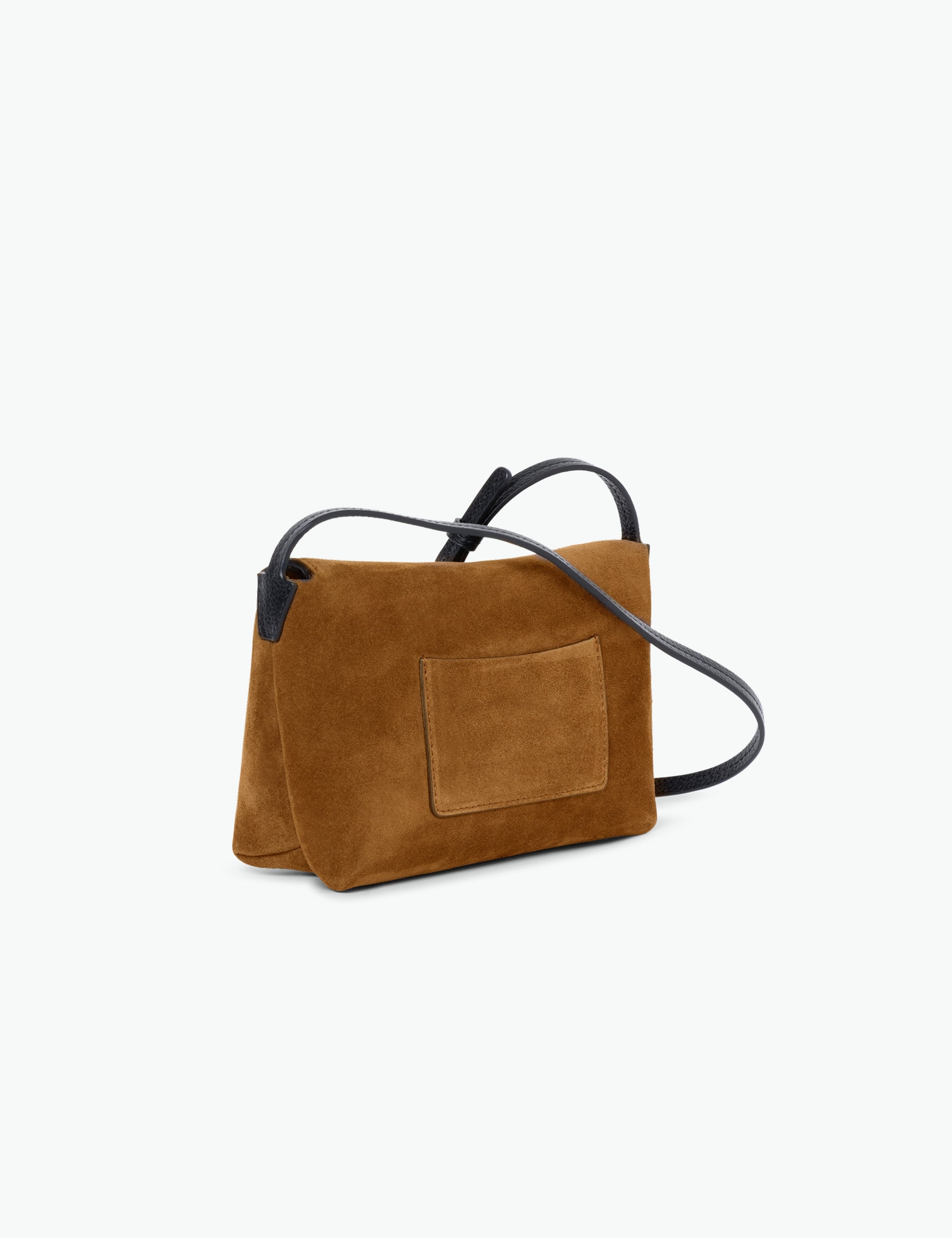 Penelope Slouch Mini - Cognac Suede