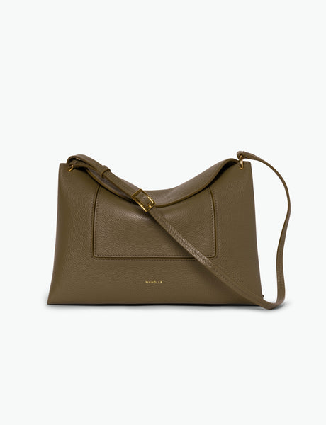 Penelope Slouch Bag - Olive Crust – Wandler.com