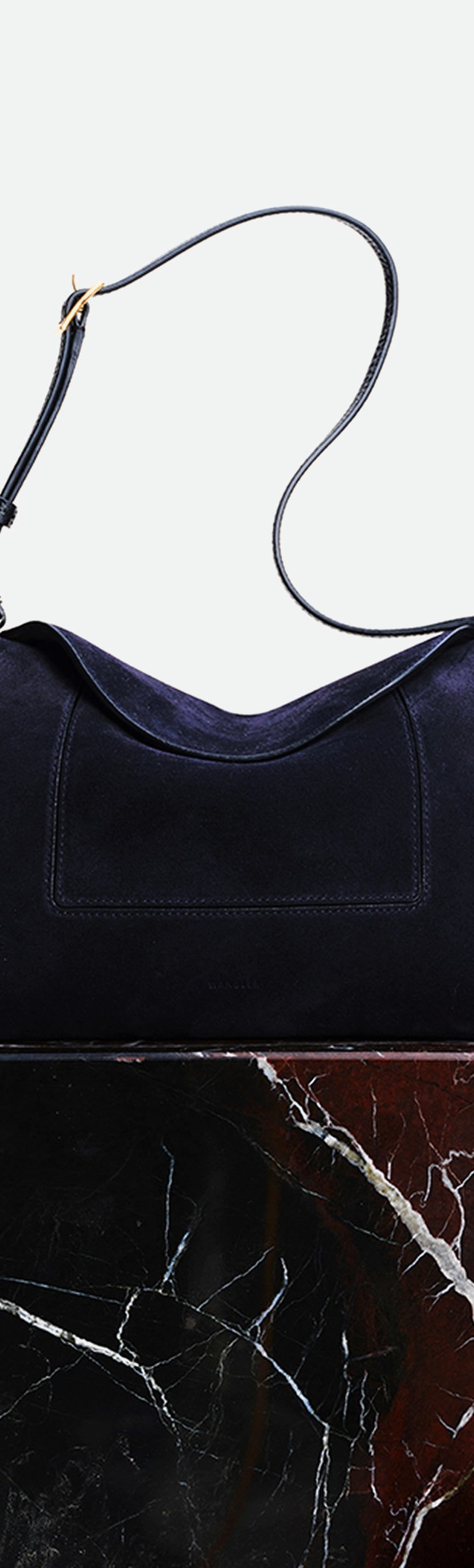 Penelope Slouch Bag - Orion Suede