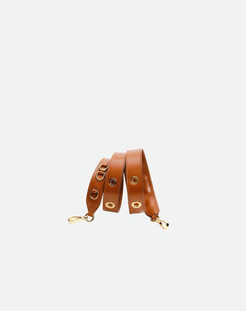 Strap Set  Hortensia Mini / Eyelets - Cognac