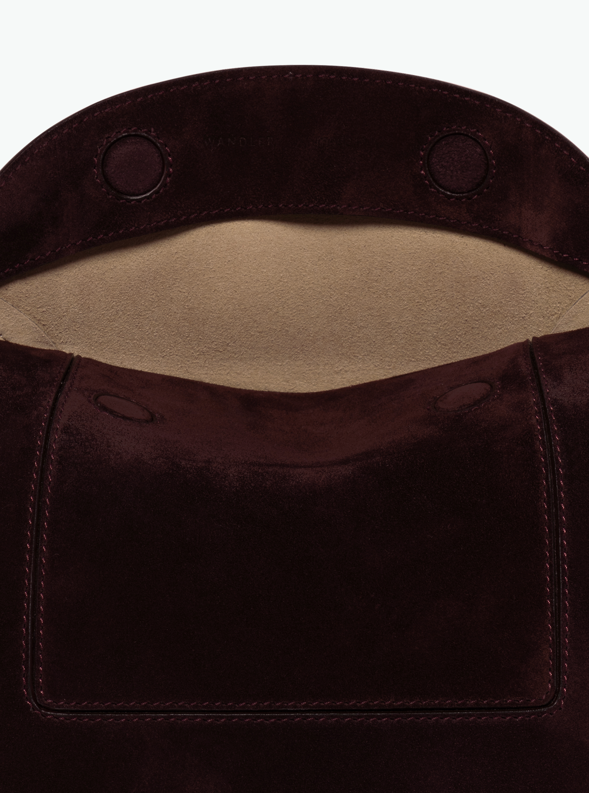 Penelope Slouch Bag - Acai Suede