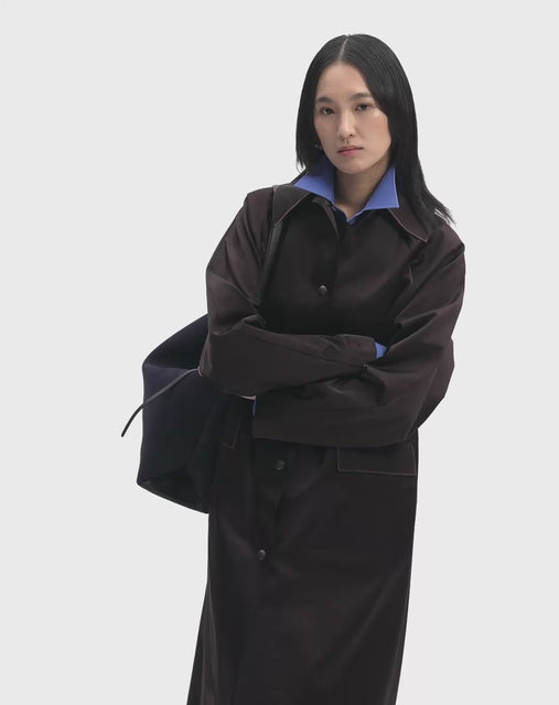 Penelope Tote - Orion Suede / Black