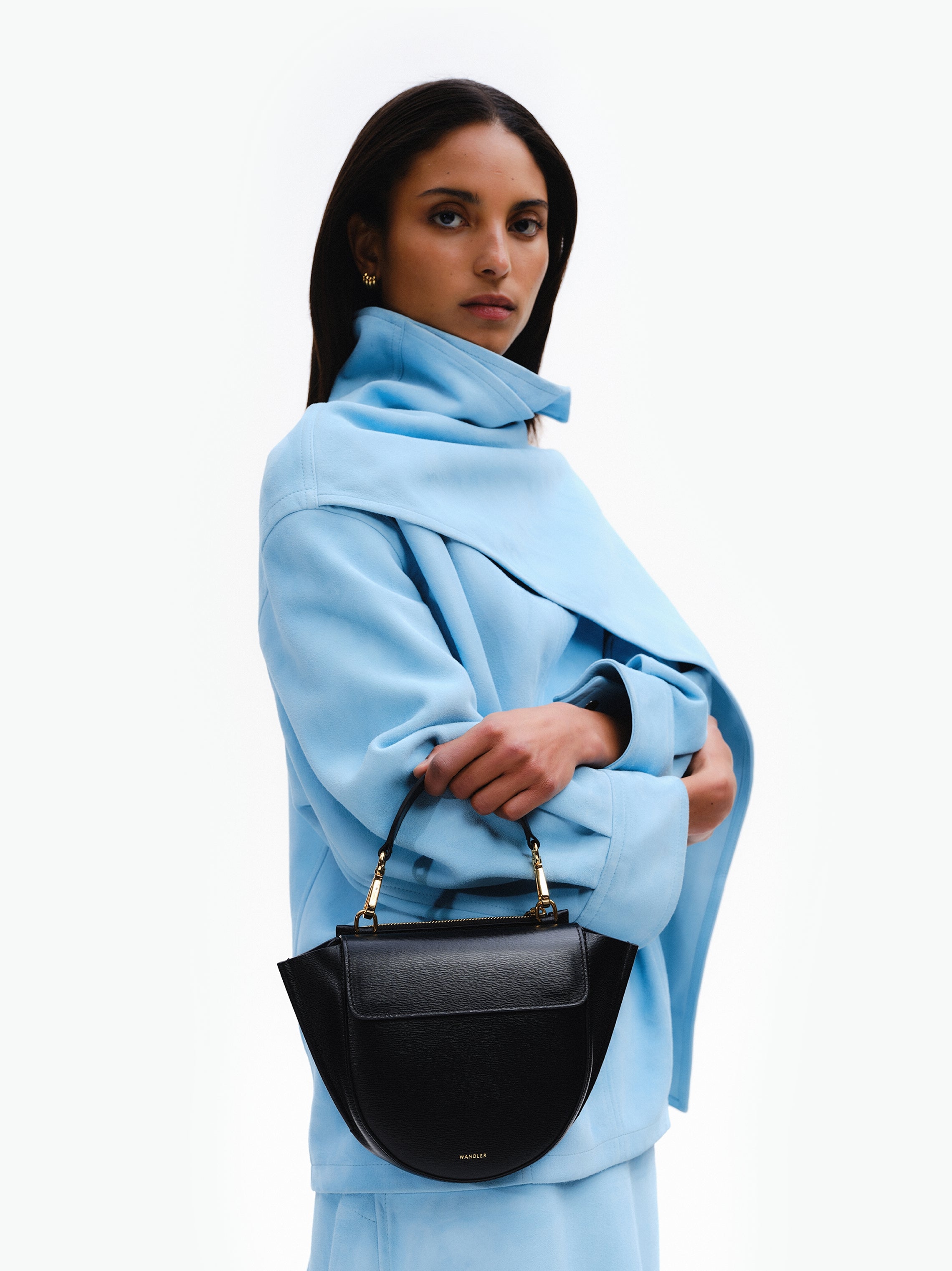 Hortensia Bag Mini - Black Fiber