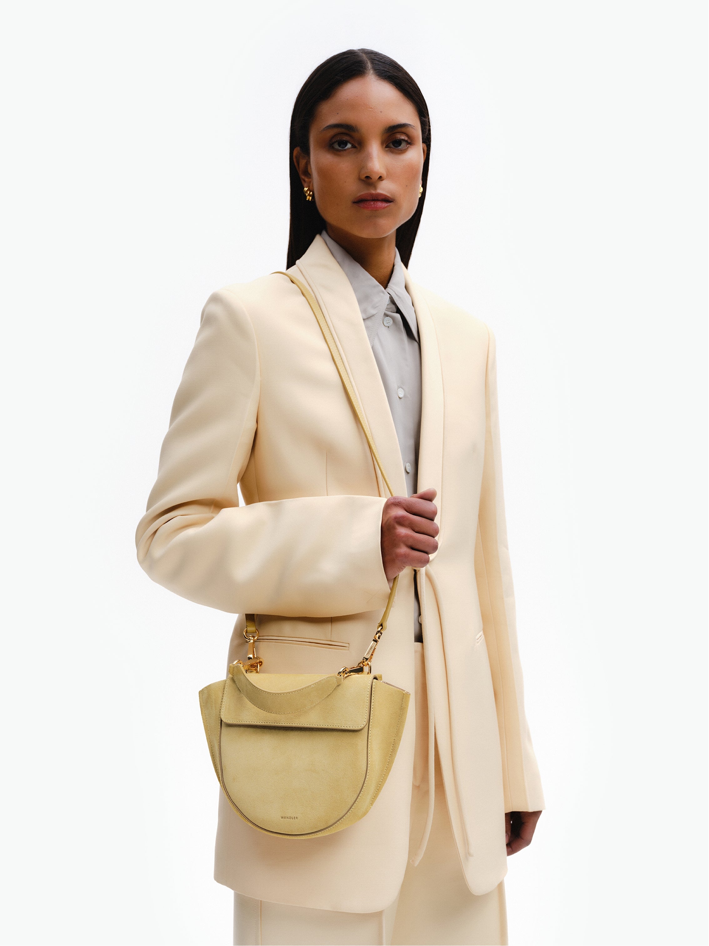 Hortensia Bag Mini - Sandy Suede