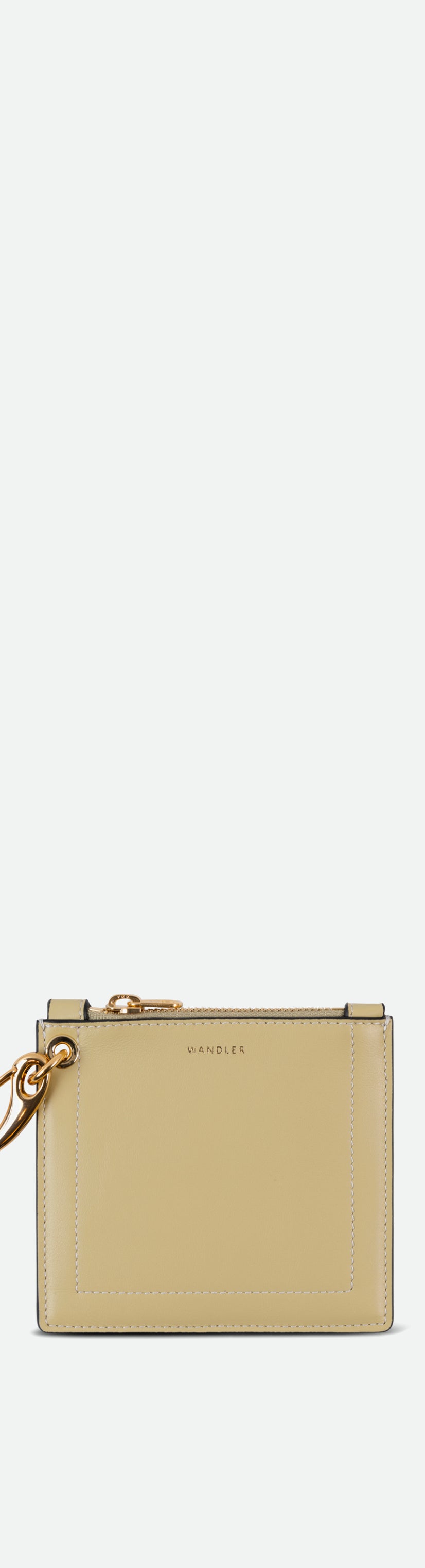 Penny Pouch Small - Island / White Stitch